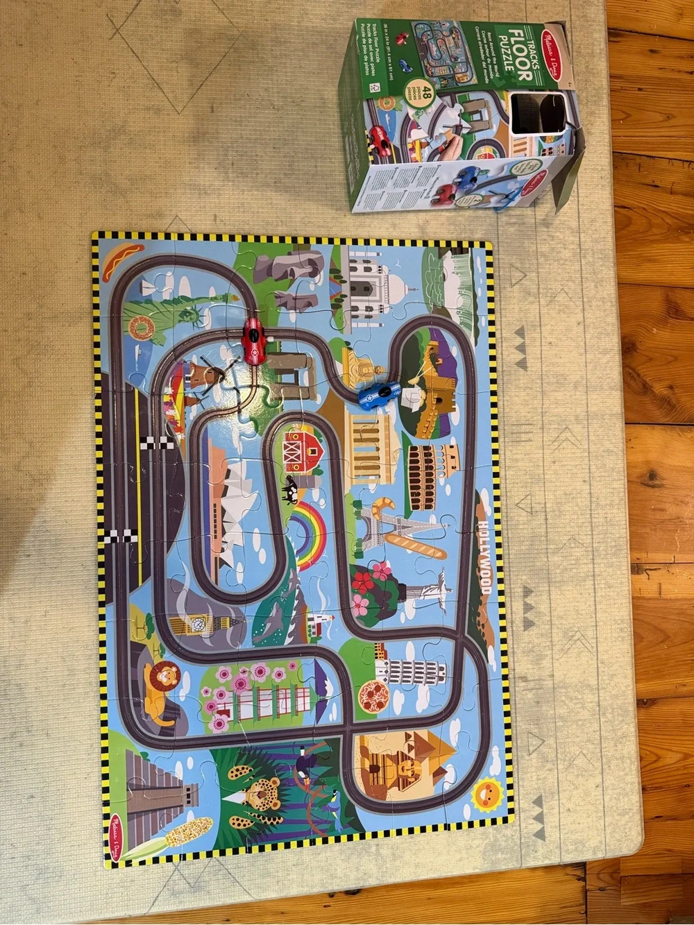 Melissa & Doug bright blue